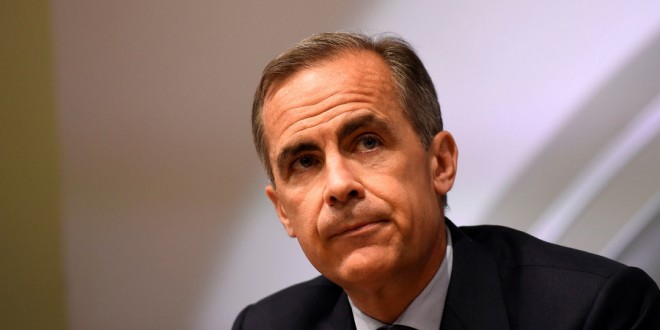 Bank of England governor Mark Carney